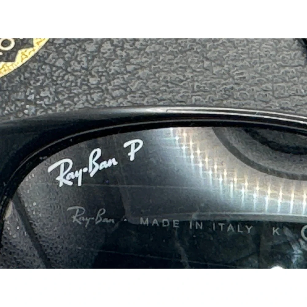 Ray-Ban RB2132 New Wayfarer Polarized Sunglasses Black 901/58 52mm Italy